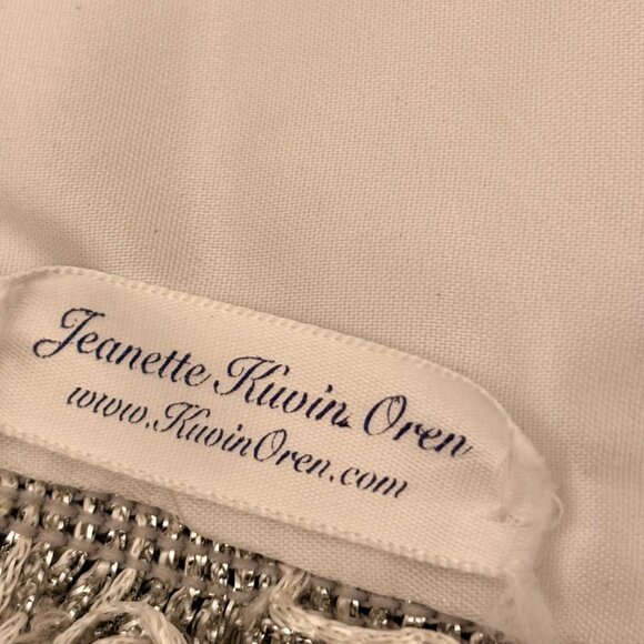 Artisan Silk Challah Cover for Sabbath - Picture 2 of 5